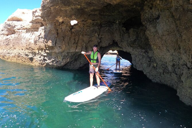 Cliffs & Caves Stand Up Paddle Adventure - Returning to Praia da Coelha