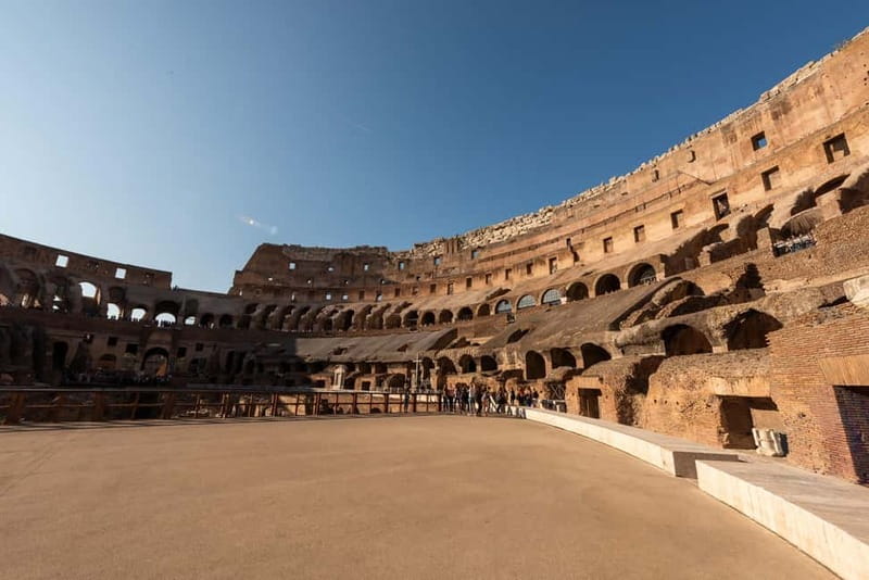Colosseum Arena, Forum & Hill Tour – Optional Underground - What you see below the wooden floor