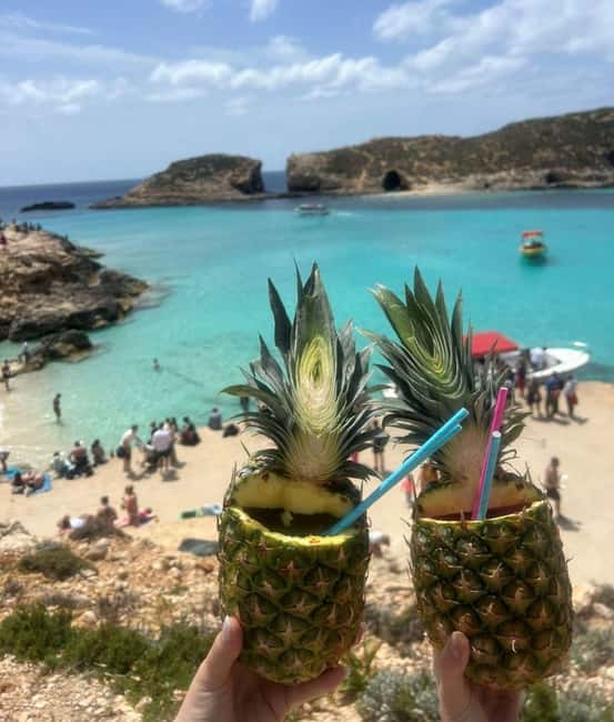 Comino: Blue Lagoon & Caves Boat Cruise - From St. Paul’s Bay along Malta’s northern coast