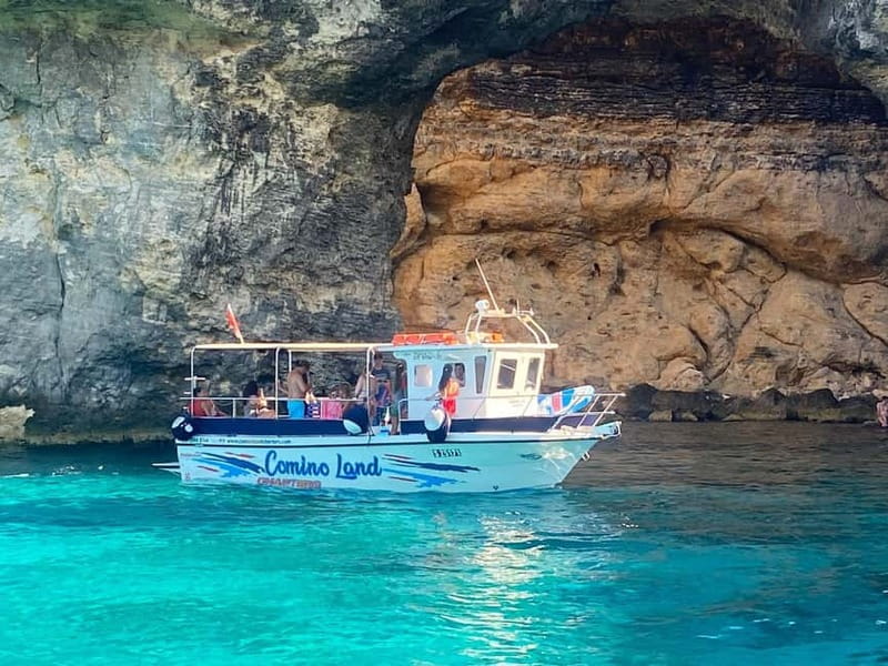 Comino: Blue Lagoon, Crystal Lagoon and Sea Caves Boat Tour - Blue Lagoon: famous, beautiful, and crowded