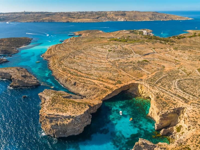 Comino: Blue Lagoon, Crystal Lagoon and Sea Caves Boat Tour - Finding the boat at Cirkewwa