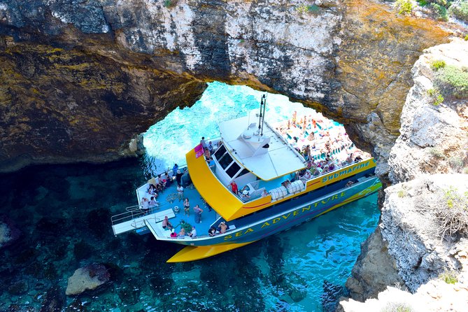 Comino Island: including Blue Lagoon, Crystal Lagoon & sea caves - What This Comino Cruise Actually Gives You