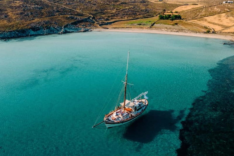 Corfu: Blue Lagoon and Cave Cruise with Drinks and Lunch - Food that makes the $141 price easier to understand