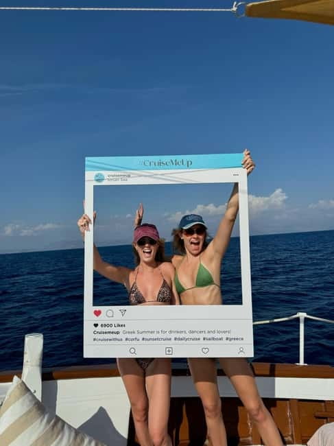 Corfu: Blue Lagoon and Cave Cruise with Drinks and Lunch - Leaving Benitses for the Ionian Sea