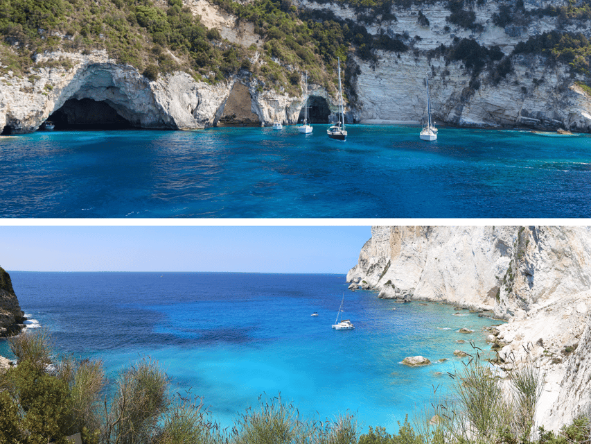 Corfu: Paxos Island Full-Day Cruise with Blue Caves - The Blue Caves: beautiful, but keep expectations realistic
