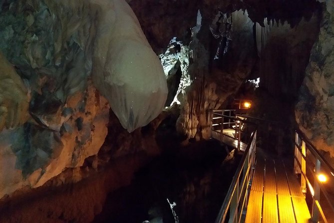 Corinth, Cave of Lakes, Odontotos Railway Private Tour with Greek Lunch Included - Nemea winery: a worthwhile early option