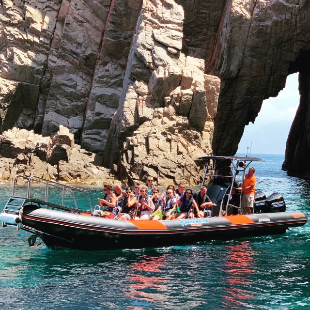 Corsica: Piana Calanques and Caves by Boat - Rock formations, narrow passages, and sea caves