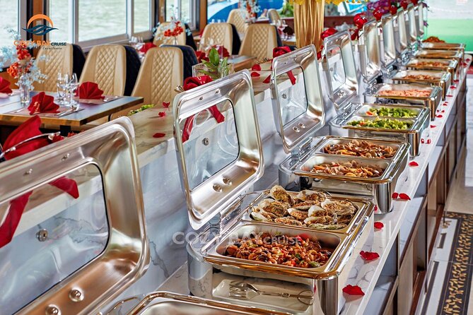 Cozy Bay Halong 5-Star Day Cruise, Buffet, Cave, Kayak, Swimming - Kayaking or a bamboo boat through Hung Luon