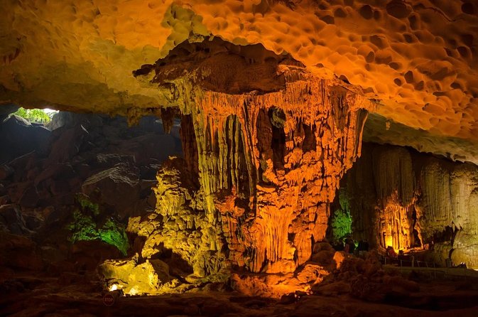 Cozy Bay Halong 5-Star Day Cruise, Buffet, Cave, Kayak, Swimming - Sung Sot Cave and its long stair climb