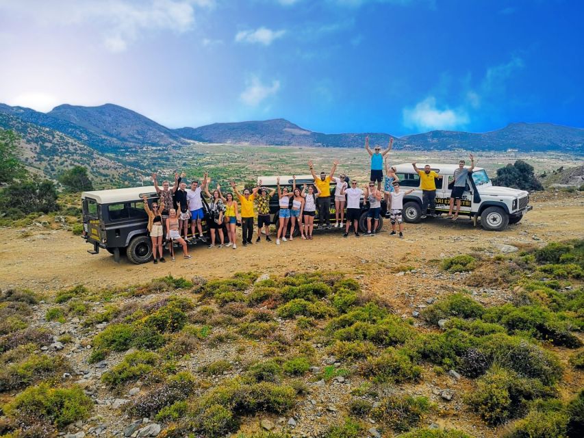 Crete: Lasithi Plateau and Cave of Zeus Off-Road Safari Tour - Aposelemis Dam and the sunken village of Sfendili