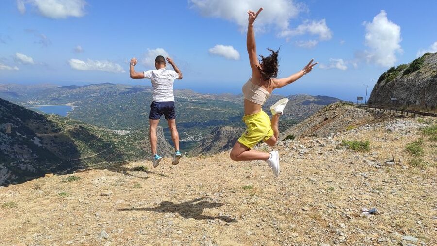 Crete: Lasithi Plateau and Cave of Zeus Off-Road Safari Tour - Seli Ambelou windmills and the high road