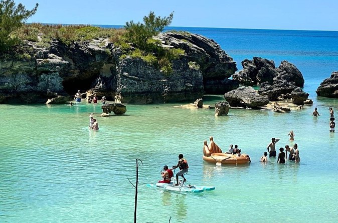 Crystal Cave, St. George and Tobacco Bay Beach - The guide can shape the whole experience
