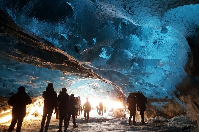 Crystal Ice Cave Adventure - Riding the Super Jeep toward Vatnajökull