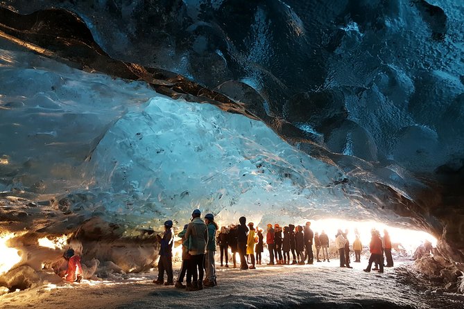 Crystal Ice Cave Adventure - Entering the natural ice cave