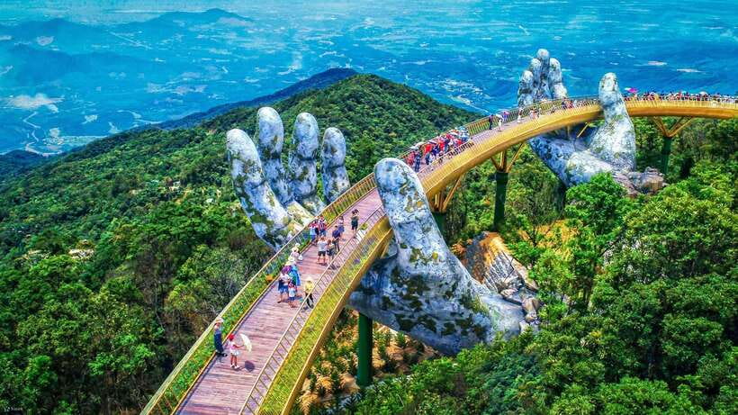Da Nang: Golden Bridge, Lady Buddha, Marble Mt & Am Phu Cave - Marble Mountains, where stonework meets sacred caves
