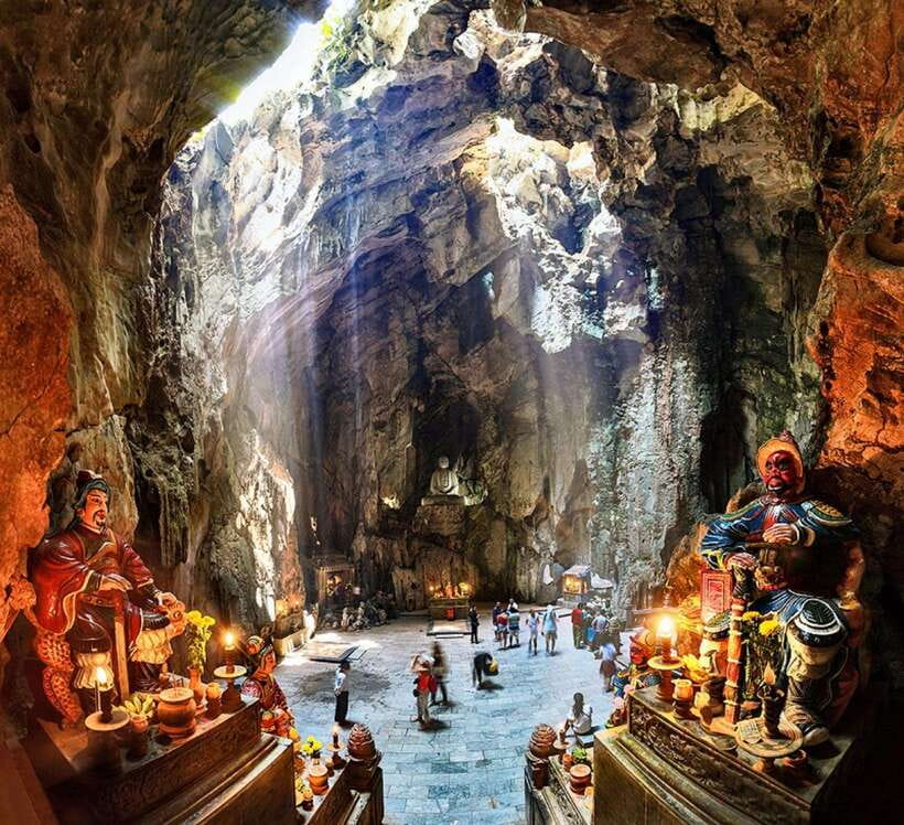 Da Nang: Golden Bridge, Lady Buddha, Marble Mt & Am Phu Cave - Am Phu Cave and Buddhist ideas about the afterlife