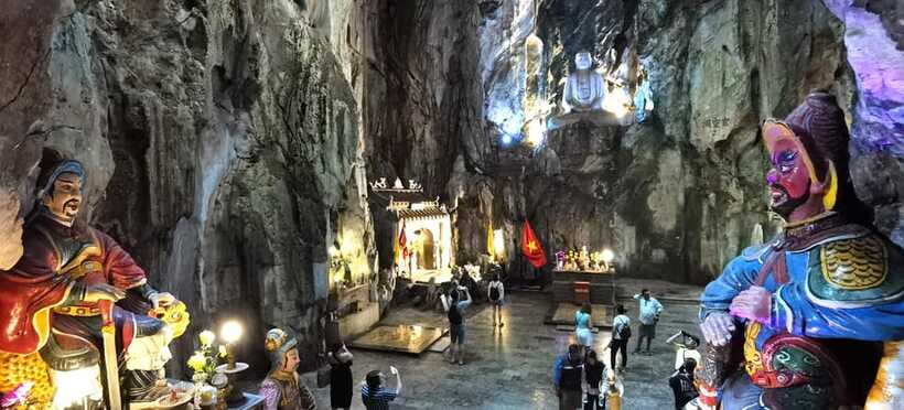 Da Nang/Hoi An: Marble & Monkey Mountains with Am Phu Cave - A small group helps, but the schedule can still feel tight