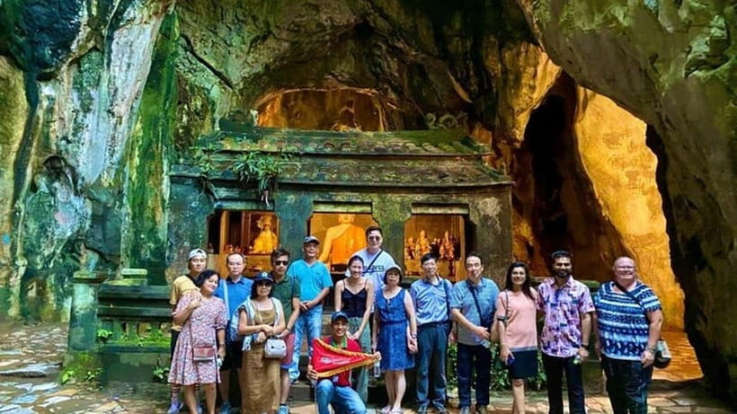 DaNang/HA: Lady Buddha, Marble Mountain & Am Phu Caves Tour - Linh Ung Pagoda and Lady Buddha on Son Tra