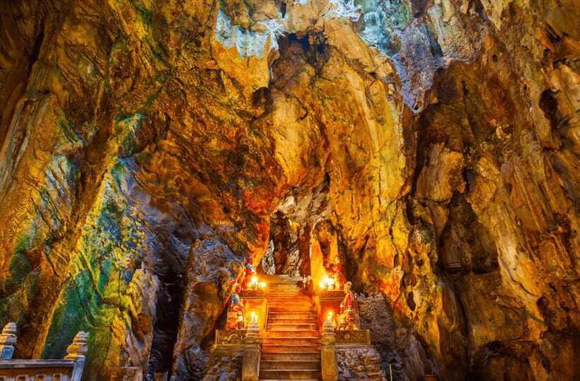DaNang/HA: Lady Buddha, Marble Mountains, Am Phu Cave Tour - Monkey Mountain and the 67-metre Lady Buddha