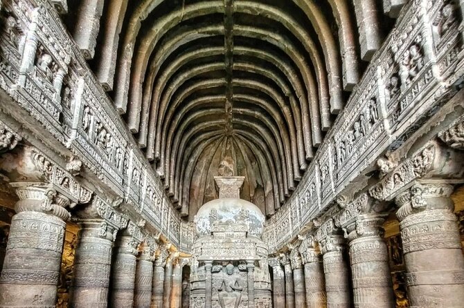 Day tour of Ajanta caves - Entering the Ajanta Caves after the morning drive