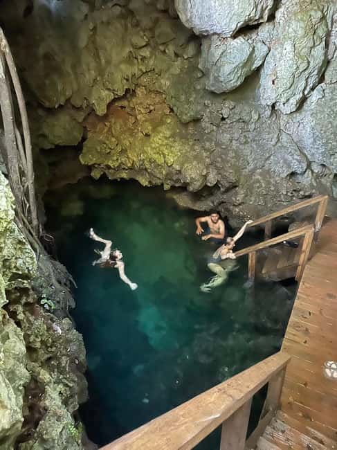 Deep Caves in Cabarete with Guided Tour and Swimming - Crystal Cave and the slow details underground