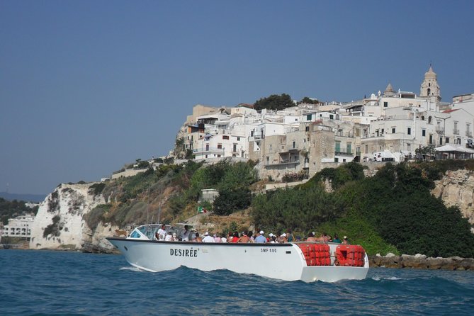 Desirèe experience. Visit of the marine caves of Vieste - Following the Gargano coast toward the caves