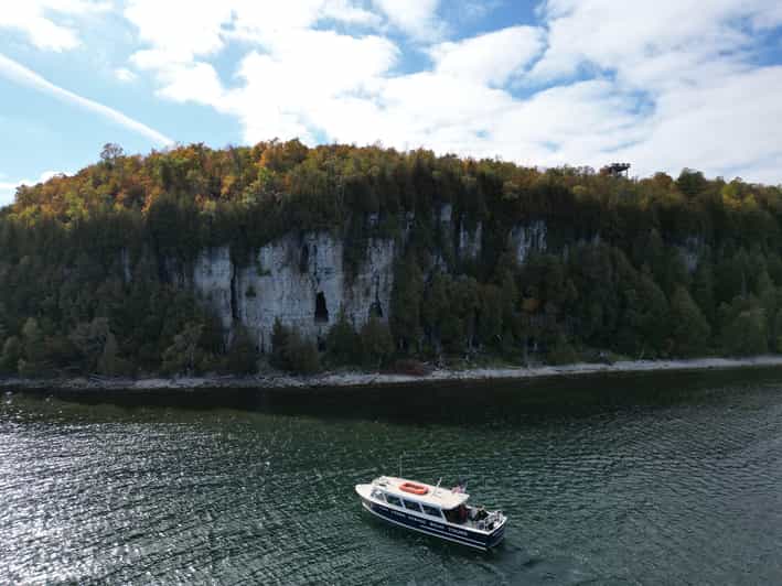 Door County: Peninsula Park Caves & Ephraim North Cruise - Eagle Bluff Lighthouse from the Water
