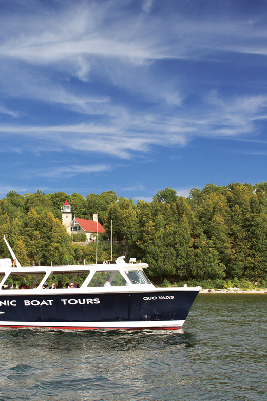 Door County: Peninsula Park Caves & Ephraim North Cruise - Reading the Niagara Escarpment from the Bay