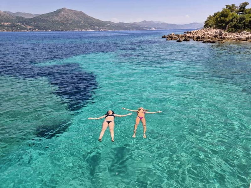 Dubrovnik: Blue Cave, Green Cave & Sunj Beach Speedboat Tour - Three Green Caves for swimming and snorkeling