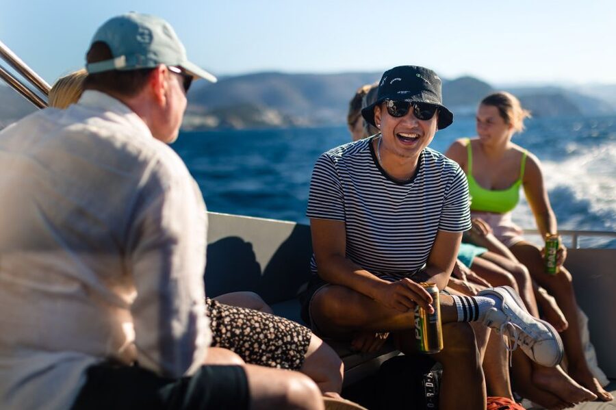 Dubrovnik: Blue Cave Tour with Panoramic Old Town View - The Blue Cave’s glowing finish