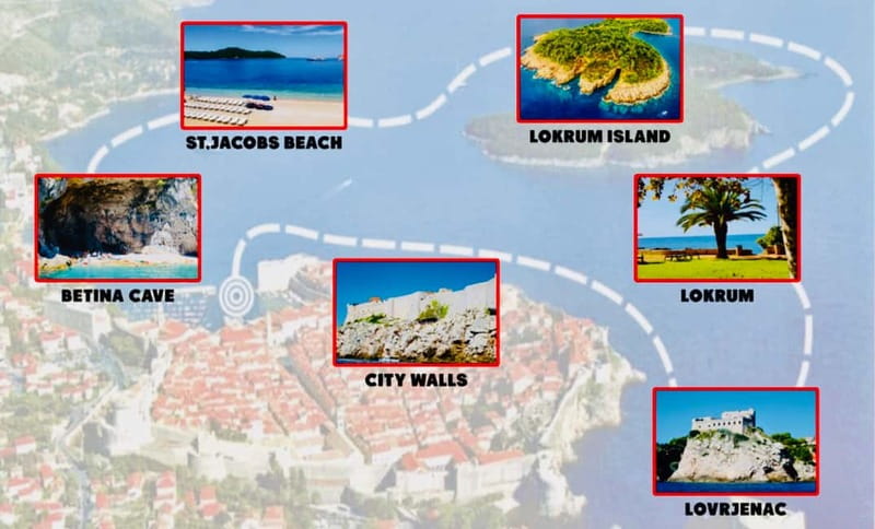 Dubrovnik: Lokrum Island and Betina Cave Boat Tour - Key points to know before you book