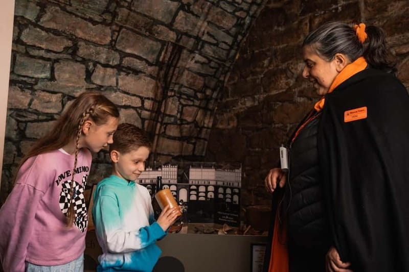 Edinburgh: Kids Multi-Sensory Underground Small-Group Tour - Sounds, objects, and a flexible scare level