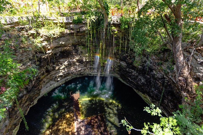 Ek Balam, Mayan traditions and cenote Chichikan - Uayma’s Santo Domingo church gives the day a calmer finish