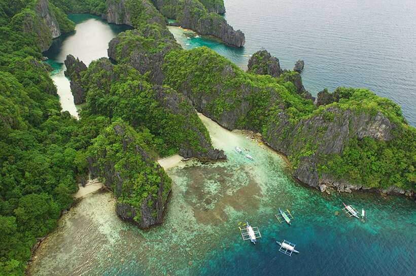El Nido: Island Hopping Tour B Cudognong Cave & More - Popolkan Island for coral and clear water