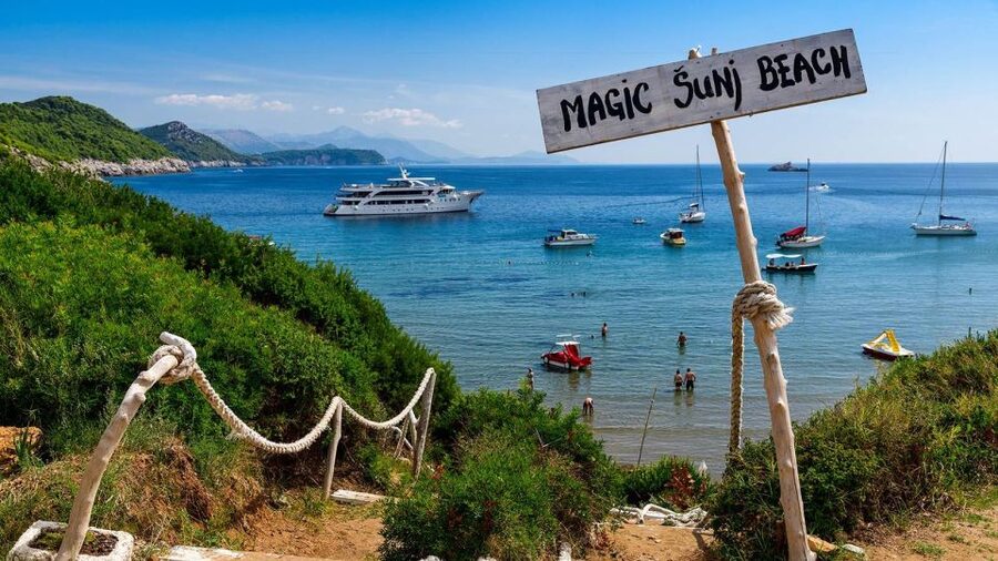 Elaphite Islands Cruise and Blue Cave Snorkeling Boat Tour - Blue Cave on Koločep: pretty, but keep expectations sensible