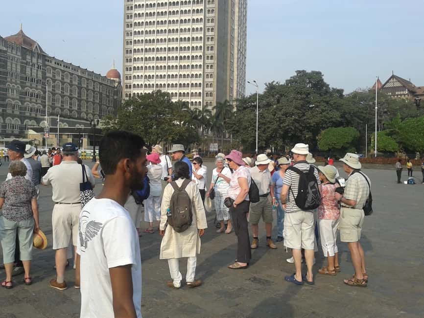 Elephanta Cave Tour with Bollywood Tour - Entering a working Bollywood studio