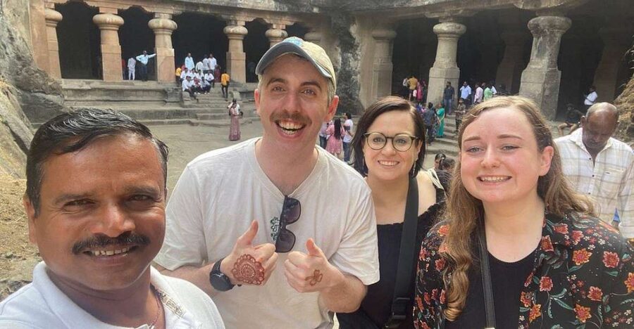 Elephanta Caves & Island Guided Tour - Cave 1 and the three-faced Shiva