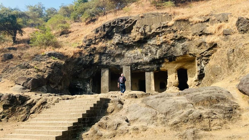 Elephanta caves tour in Mumbai - Group & Private Options - Walking across Elephanta Island