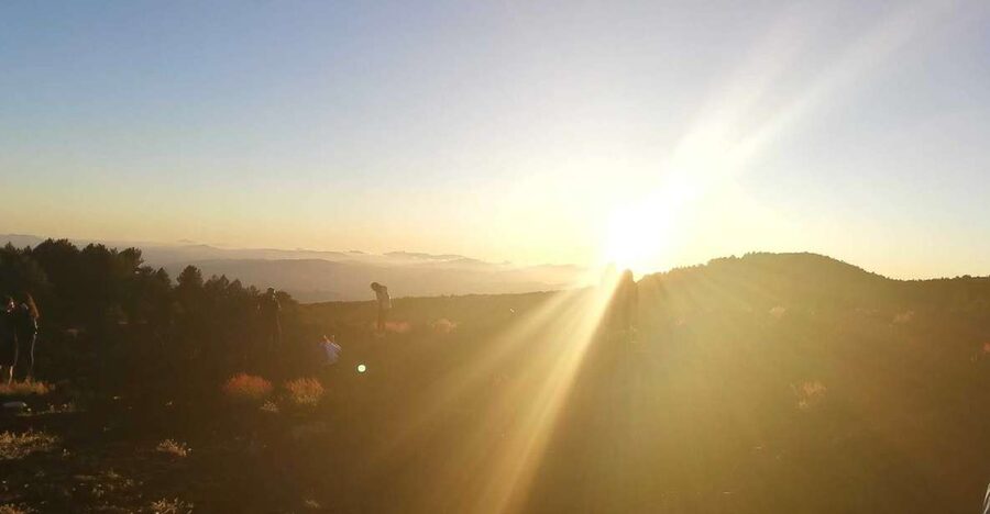 Etna Sunset Tour: Volcano trek, Cave & tasting from Catania - From Catania to Etna in a small van