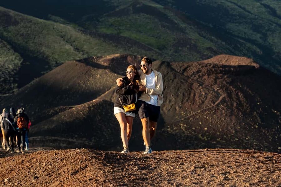 Etna Sunset Tour: Volcano trek, Cave & tasting from Catania - A Sicilian tasting before the mountain