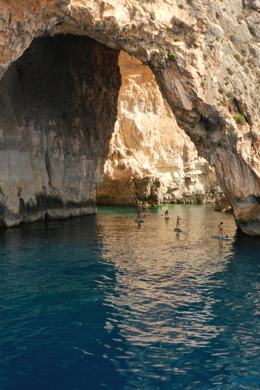 Explore Malta’s Blue Grotto by SUP - What the $93 price gets you