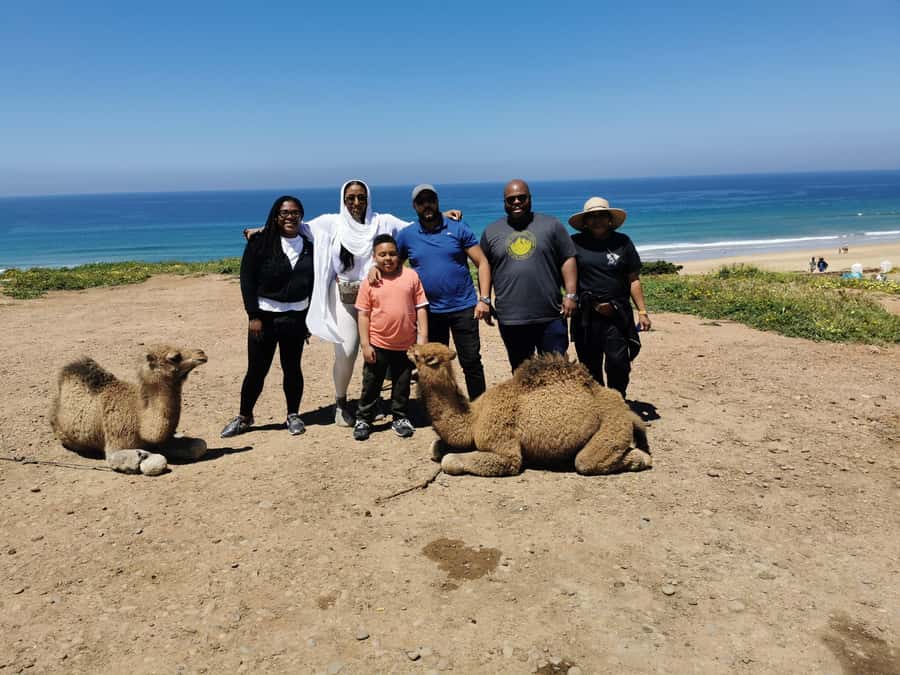 Explore Tangier: Cap Spartel, Cave, & Camel Ride Adventure - Achakar, beach views, and the camel ride