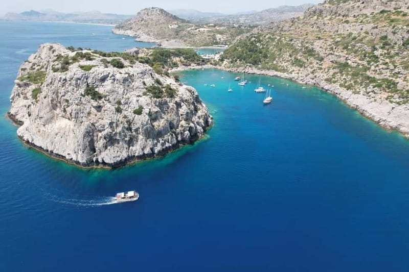 Faliraki: Boat Trip to Afandou Caves, Anthony Quinn & Ladiko - Timing, meeting point, and what to bring