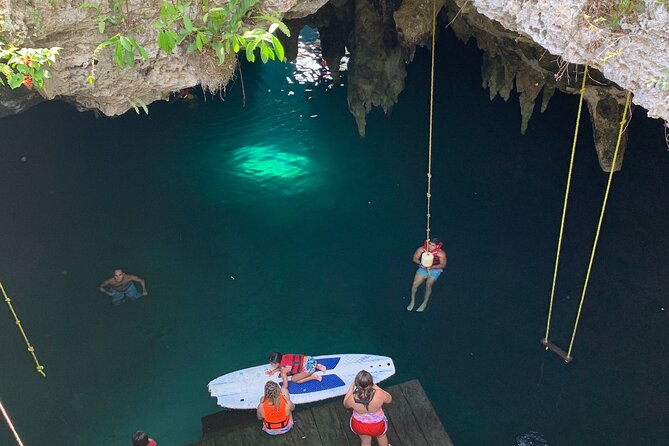 Family ATV Cenote Five Zip Lines Photos Taco Lunch Tequila Taste - Who will enjoy this day most