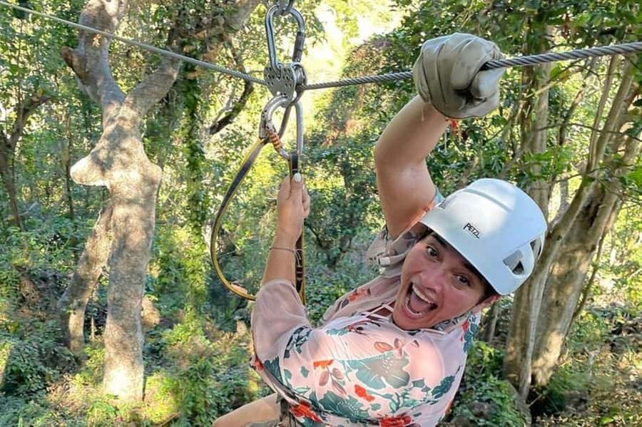Fiji: Zipline Adventure and Cave Exploration - Ocean views, speed, and the changing forest