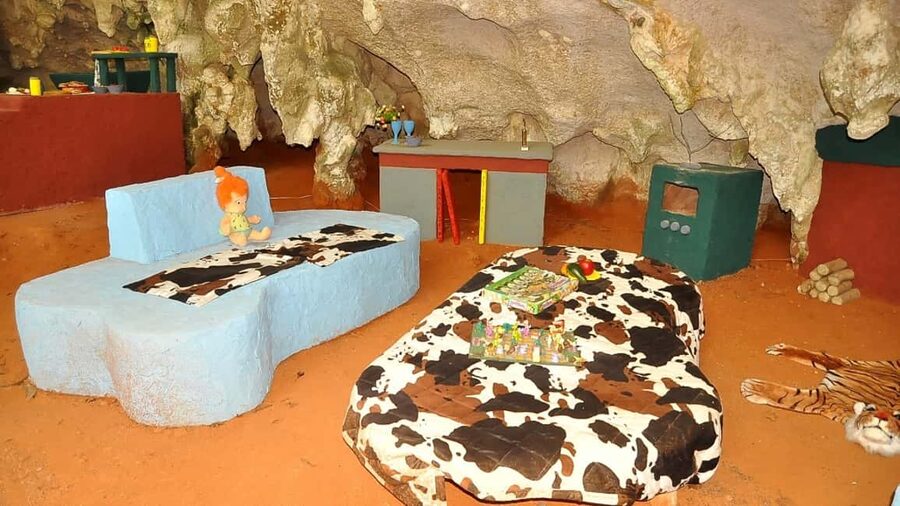 Flintstones Buggy, Cave and Adventure in Bavaro - Climbing to Bedrock City above the cave