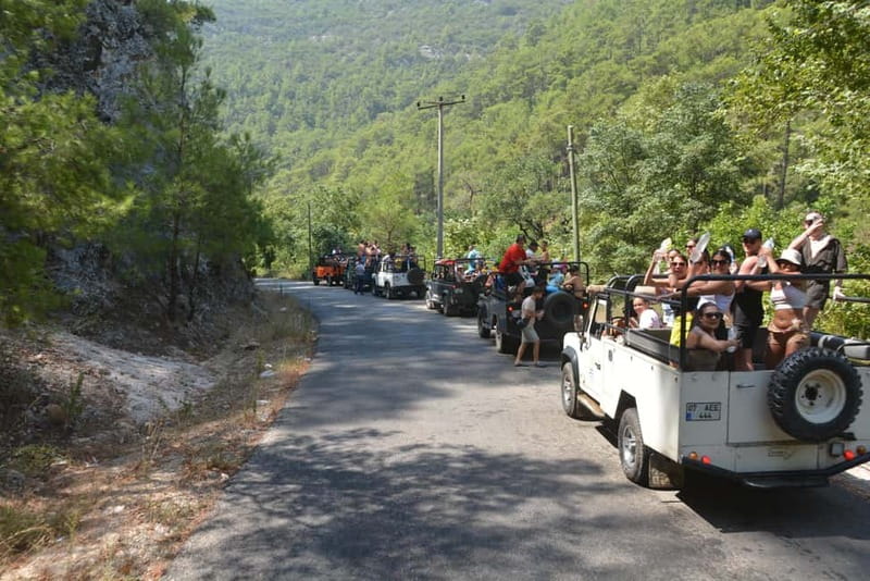 From Alanya: Jeep Safari with Lunch, Dim River & Cave - A short visit to a traditional Turkish village