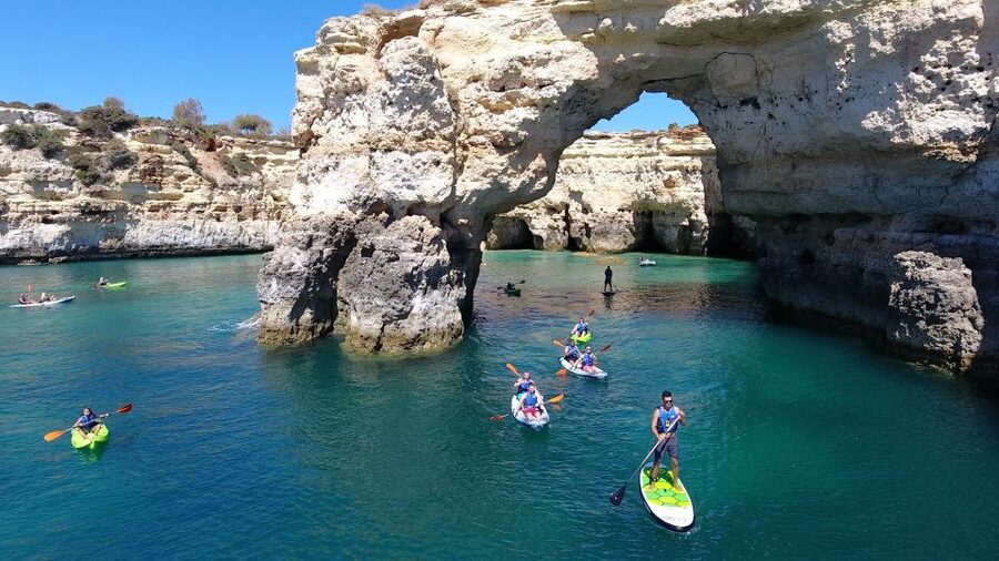 From Albufeira: Benagil Hidden Caves Tour by Kayak - Booking flexibility and timing