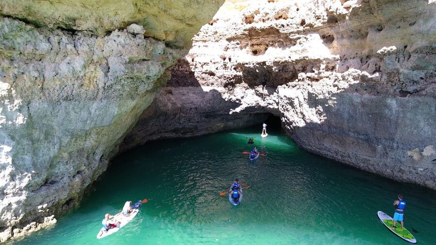 From Albufeira: Benagil Hidden Caves Tour by Kayak - What to bring and who should skip it