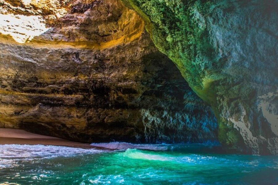 From Armação de Pêra: Sunset Boat Tour to Benagil Cave - Key points at a glance